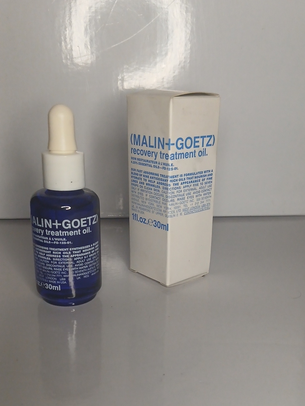 NIB 30 Ml Malin + Goetz Recovery Treatment Oil